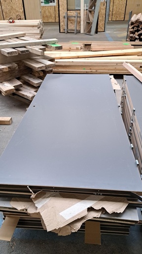 Fourniture bois valorisé panneau portes stratifiées